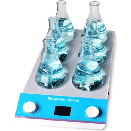 MSC5r-6r 90W Multi-Position Magnetic Stirrer 1500rpm 1L Electric Magnetic Stirrer Laboratory LCD Digital Display Magnetic Mixer