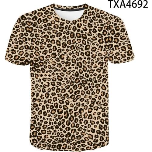 Fashion Leopard Lips Printed T Shirt Men Women Summer Short Sleeve Lips T-shirt White Tees Shirt Harajuku Korean Street Tops Boy
