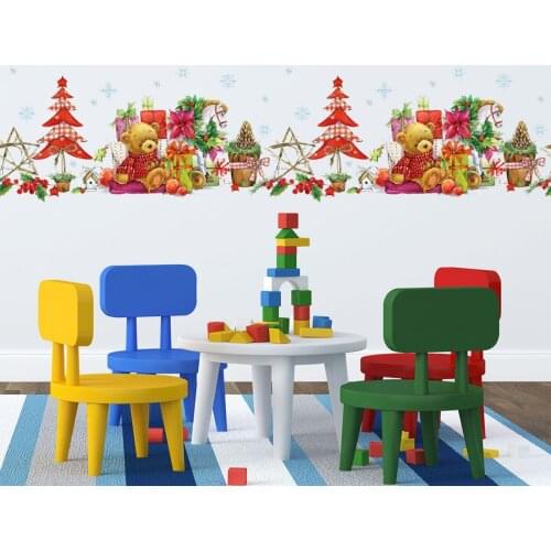 Snowflakes Wall Sticker Removable PVC Glass Window Sticker For Kids Room Home Decor New Year Christmas Gift