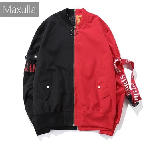 Maxulla Spring original jackets printed zipper jackets streetwear stylish Hip Hop jacket men street wear cool! Mla016
