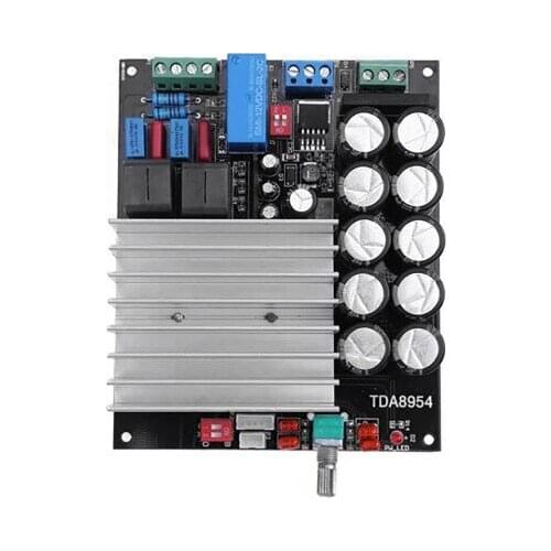 TDA8954 digital power amplifier board 210W+210W fever 2.0 finished product class D dual-channel rear stage super TDA8950