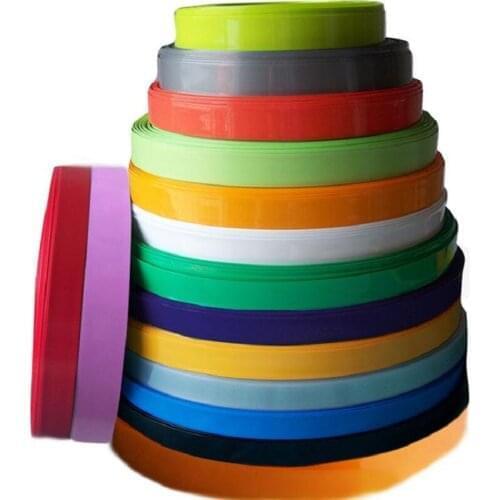 Width 23mm Diameter 14.5mm PVC Heat-Shrinkable Tube Film Model Accessories Protection Case Pack Wire Cable Sleeve-3/5/10Meters