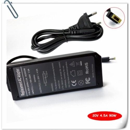 90W Power Supply Cord For Lenovo Essential G505 G700 G710 Laptop Adapter cargador laptop charger cargadores portatiles 20V 4.5A