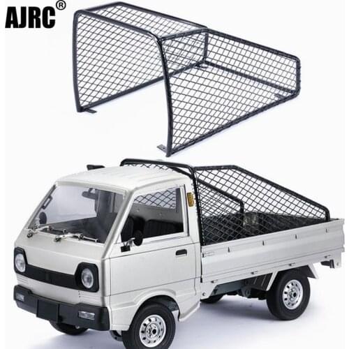 Wpl-d12 Pig cage 1/10 Suzuki Carry Rc Minivan Truck Metal Rear Car Roll Cage Rear Pig Cage