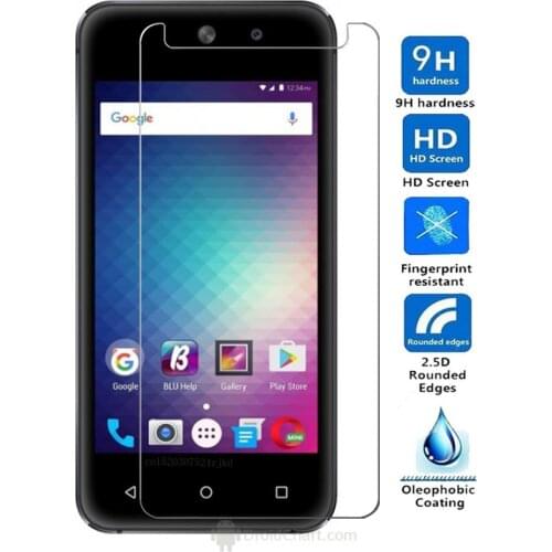 Smartphone 9H Tempered Glass For DEXP B340 Protective Film Screen Protector cover phone For DEXP B 340