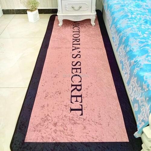 Golden Diamond Velvet Carpet Bedroom Girl Cute Bed Front Bedside Blanket Living Room Household Disposable Bed Under Bed Mat