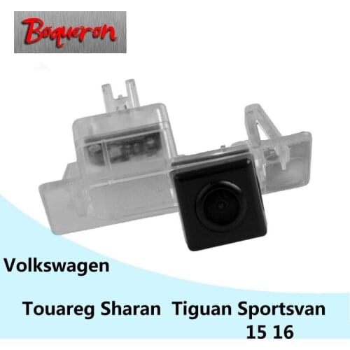 For Volkswagen VW Touareg Sharan Tiguan Sportsvan Car Rear View Camera HD CCD Night Vision Backup Reverse Parking Camera