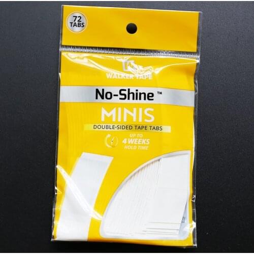 NO-shine Mini Hair Tape Adhesive Double Side Medical US Walker Tape For Lace Wigs Toupees