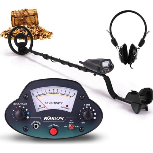 KKmoon MD-5070 8.7" Metal Detector Waterproof Search Coil Metal Detecting Tool Treasure Gold Metal Finder Gift for Adults Kids