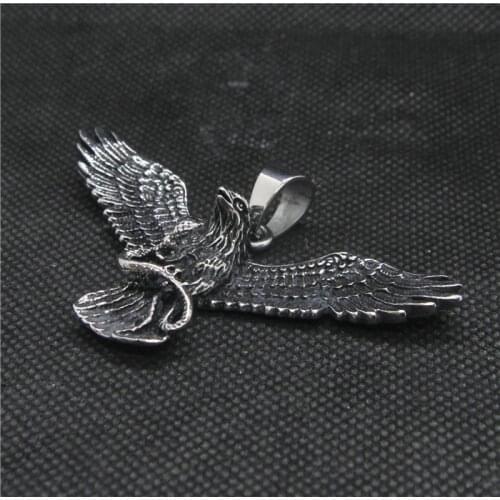 2020 Cobra Eagle Pendant 316L Stainless Steel Fashion Cool Animal Eagle Mens Pendant