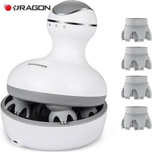 Head Massager Electric Back Neck Body Headache Relief Pressure Massager Instrument Electric Head Scalp for Hair Growth Massager