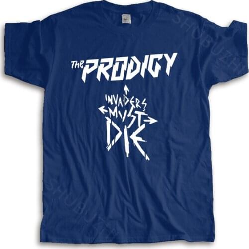 Men o-neck tshirt fashion brand t-shirt black new T Shirt Summer Style The Prodigy Punk Bigbeat Rock Band