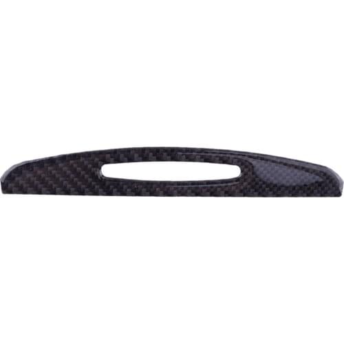 Car Console Armrest Cup Holder Cover Panel Trim Decoration Fit for Dodge Charger 2015 2016 2017 2018 2019 2020 Carbon Fiber