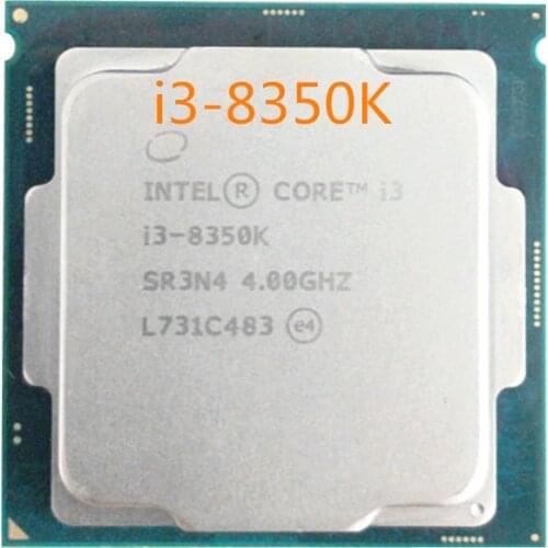 Intel Core 8 PC Computer I3 8350K I3-8350K Processor LGA 1151 FC-LGA 14 Nano Quad Core Processor