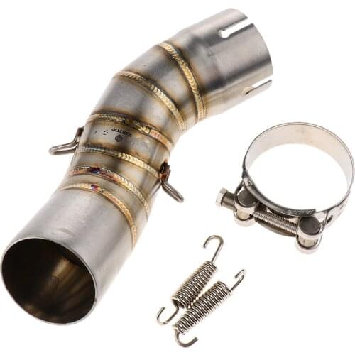 Motorbike Exhaust Connecting Middle Mid Link Pipe Tube for Kawasaki Z900 Z900RS