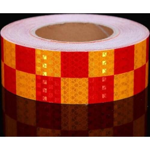 5cmx3m/Roll Reflective Stickers For Car Motorcycle Safety Warning Tape