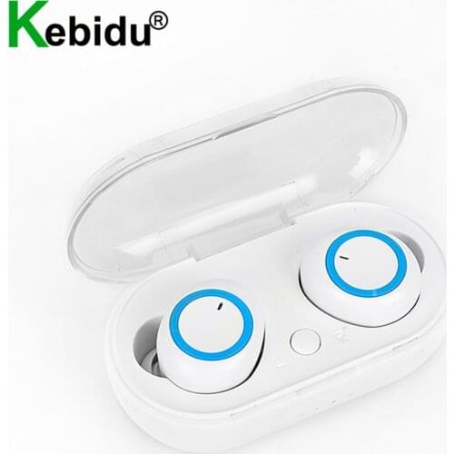 Fingerprint Touch Bluetooth 5.0 Earphones Waterproof Wireless Headphones TWS Sport Headsets With Microphone For iPhone Xiaomi
