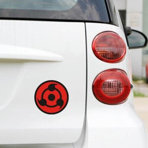 Naruto Uchiha sharingan car sticker and decals For Chevrolet Cruze Ford Focus volkswagen kia mazda opel