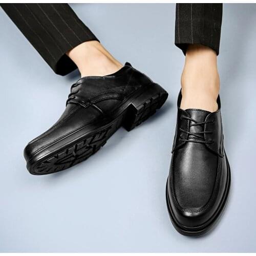 Spring de leisure black sale leather on male shoe Mens comfortable cuero man slip sapato causal flat men for mens fashion 2020