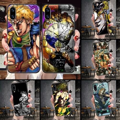 Dio Brando JoJos Bizarre Adventure Phone case For Huawei Honor 6 7 8 9 10 10i 20 A C X Lite Pro Play black pretty back painting