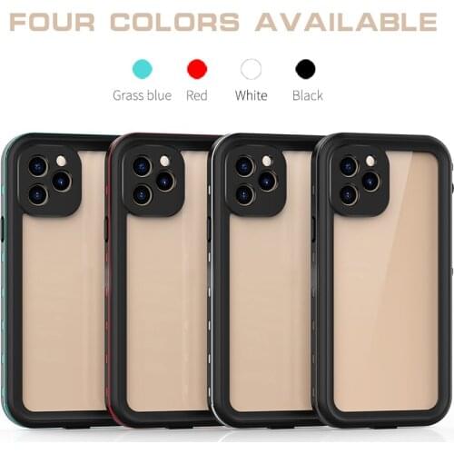 Phone Case Underwater Diving Waterproof Protective Cover Phone Shell for iPhone 12 12Pro12mini 12Pro max Smartphones