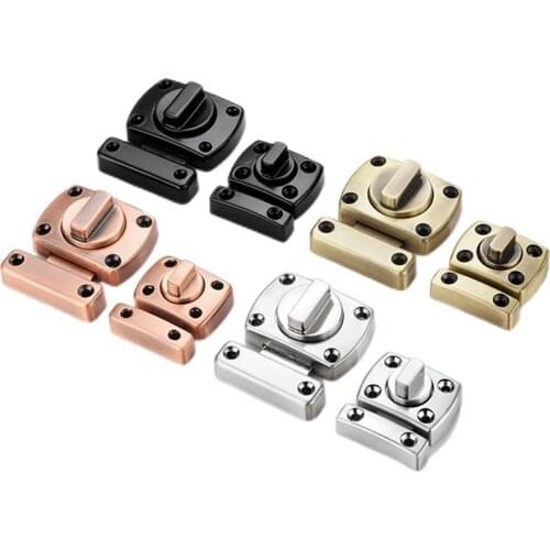 Crianças ocupado placa brinquedos diy Universal door latch sliding security lock sliding door lock zinc alloy door screw