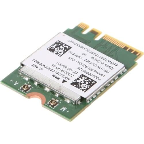 Dual Band 2.4+5 GHz 433M Bluetooth V4.0 M.2 Wireless Card For RTL8821AE