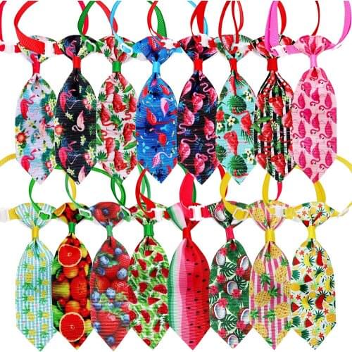 30pcs Dog Supplies Dog Bow Tie Fashion Samll Dog Hair Accessories Dog Bowtie Neckties Samll Dog Bows Dog Grooming Accessories
