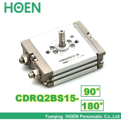 Compact Rotary Actuator CRQ2 Rack & Pinion Type Air Pneumatic Cylinder CRQ2BS15-90 CDRQ2BS15-90 CRQ2BS15-180 CDRQ2BS15-180 C