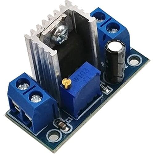 LM317 DC-DC Converter Buck Step Down Circuit Board Module Linear Regulator LM317 Adjustable Voltage Regulator Power Supply