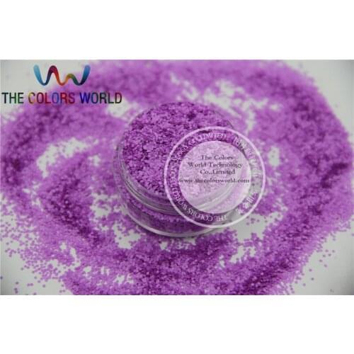 TCF503 Neon Purple Colors 0.8mm size solvent resistant glitter for nail Art nail Polish or other DIY decoration