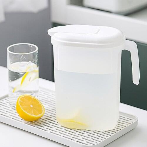 Plastic Carafe Stove Top Safe Heat Resistent Large Pitcher Kettle Hot and Iced Tea Water Juice Beverage YE-Hot