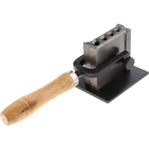 Durable Ingot Mold Jewel Casting Supplies Iron Mould - Reversible - Forming Scrap Gold Silver Metal & Melting Bar Sheet