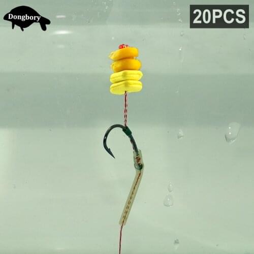 20PCS Carp Fishing Bait Pop Up Boilie Floating Corn Sweet Flavor Fake Corn Artificial Bait Carp Lure Carp Zig Rig Fishing Tackle