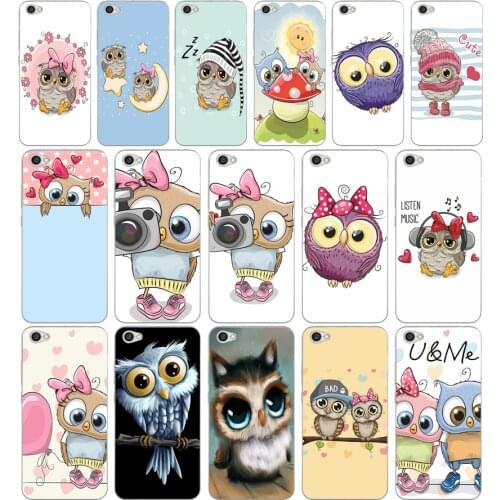259H Cute Owls Cartoon Silicone Soft Tpu Cover phone Case for xiaomi redmi 4a 6a 4x note 5a pro mi a1
