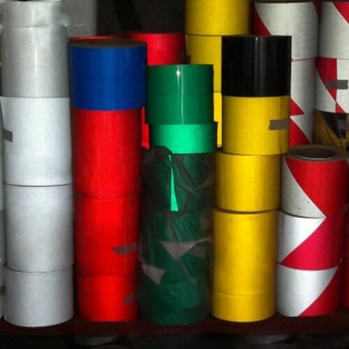 1pc 15CM*45.7M reflective film tape Warning post reflective film sticker Road safety reflective tape