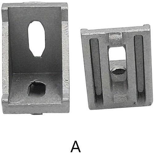 3030 bracket corner fitting angle aluminum 28x35 L fastener for profile 10pcs