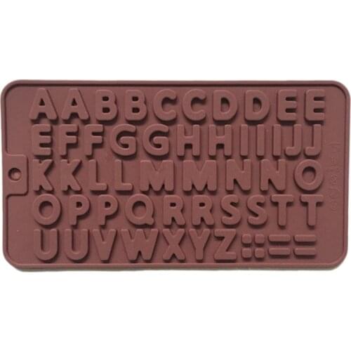 Cake Decoration Alphabet Letter Silicone Mold Decorating Cupcake Topper Cookie Chocolate Fondant Cake Tool Mould