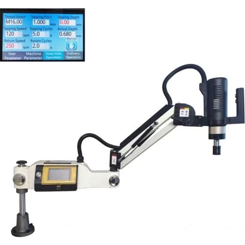 M3-M12 1000RPM CE 220V CNC Universal Type Electric Tapping Machine Electric Tapper Tapping Power Drilling Taps Threading Machine