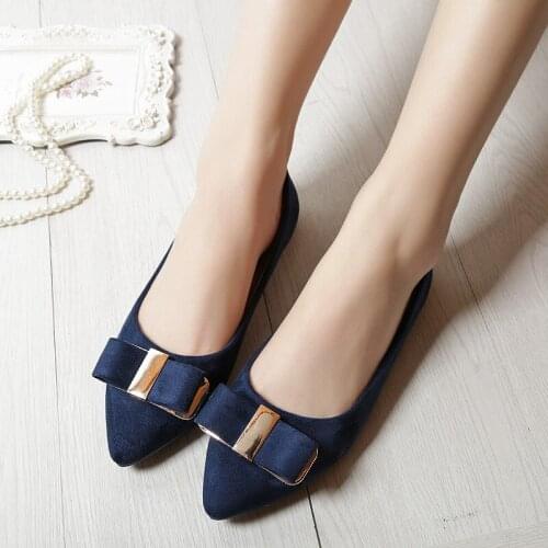 Women Flat Shoes Plus Size Casual Office Shoes Classic Bread Simple Girl Shoes Ballet Shoes Dropshipping