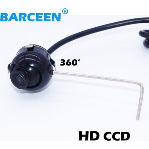 Factory Promotion CCD HD night vision 360 degree For Car rear view camera front camera front view side reversing backup camera