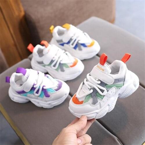 Disney male between the spring and autumn period and the new childrens shoes in 2021 net surface breathable girls shoes