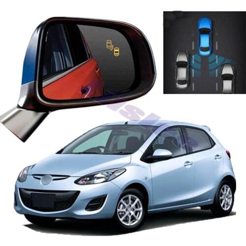 Car BSM BSD BSA Radar Warning Safety Driving Alert Mirror Detection Sensor For Mazda 2 DE 2007 2008 2009 2010 2012 2013 2014