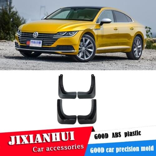 For Volkswagen CC 2019 Mudflaps Splash Guards Front With the color and rear Mud Flap Mudguards Fender Modified special