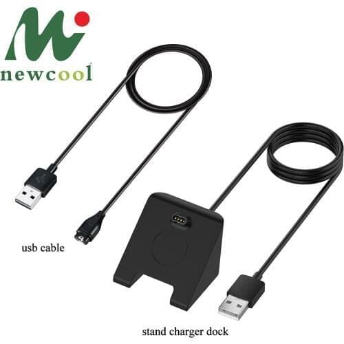 USB Quick Charging Stand Charger Dock for Garmin Vivomove Luxe/Style Smartwatch 1m 3/3S/Instinct/D2/X10/Venu Sync Data Cable