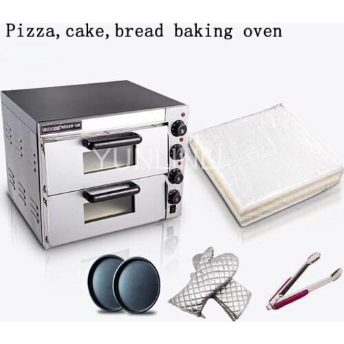 Electrical Double Pizza Oven Home Cake Chicken Meat Baking Oven Cake Toaster Oven EP-2PT