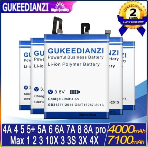 GUKEEDIANZI Xiaomi Redmi 10X Pro 5G Phone Batteries
