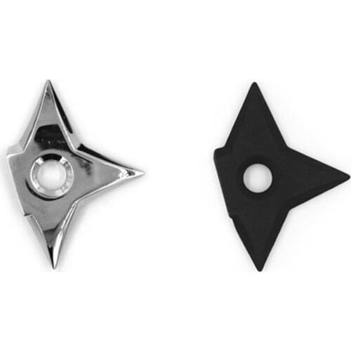 Fashionable Fridge Magnet Samurai Shuriken Ninja Dart Triangular Five-pointed Star Refrigerator Message Sticker Kids Toy