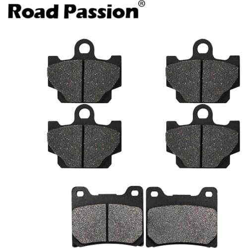 Road Passion Motorcycle Front & Rear Brake Pads For YAMAHA RZ350 RZ 350 L/N/NC11 1984-1985 RD RD350 YPVS 1983-1984