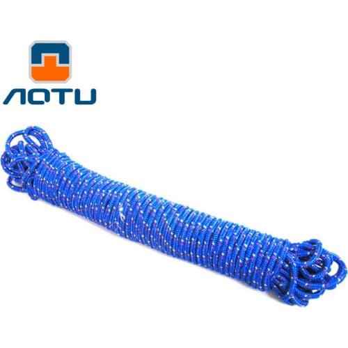 Hot 2020 outdoor wild camping 6MM strong escape life-saving safety rope spare mountaineering survive rope 10 meters price